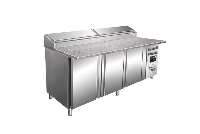 SARO Belegstation 1/3 GN mit Granitarbeitsplatte, Modell SH 2000 - Salmgastro Onlineshop-323-1120-Saro-4017337323845