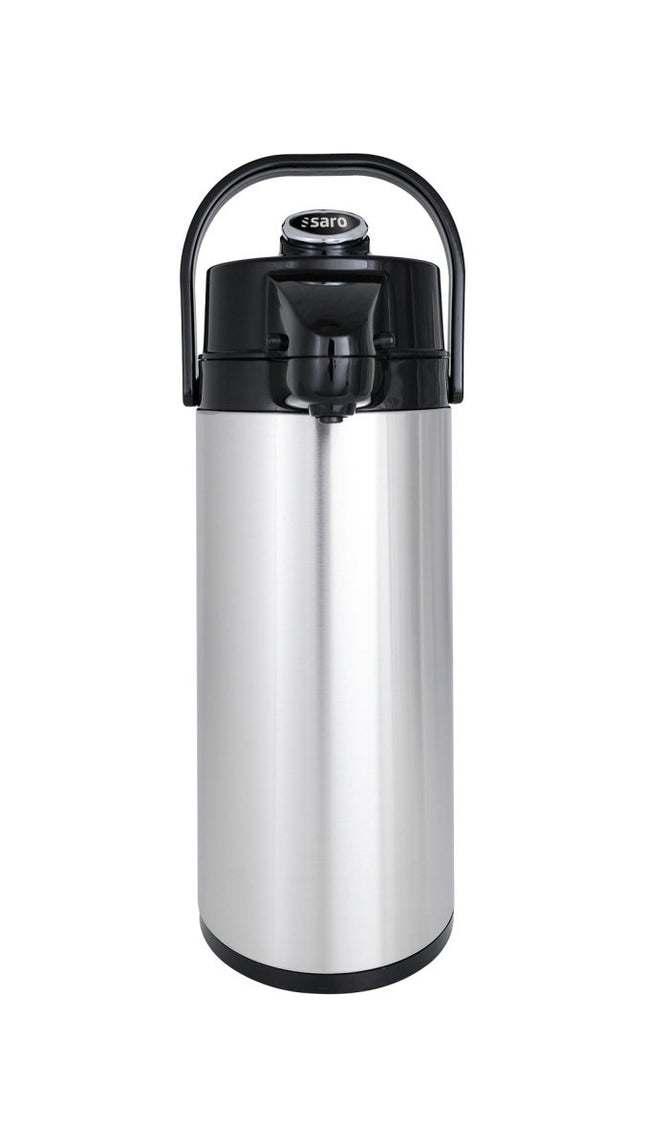 SARO Edelstahl Isolierpumpkanne - Salmgastro Onlineshop-317-2076-Saro-4017337317219