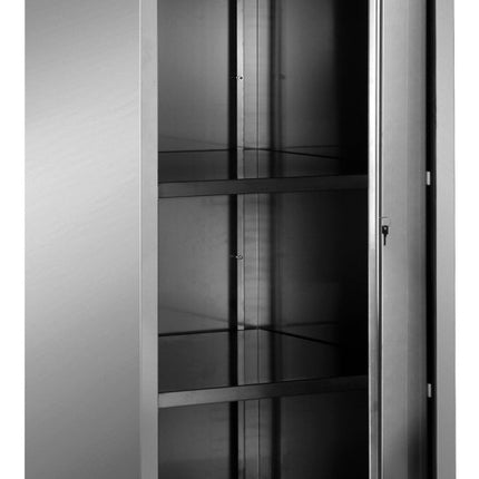 SARO Edelstahl-Lagerschrank mit 1 Flügeltür, 500x700 mm, AISI 304 - Salmgastro Onlineshop-700-8355-Saro-4017337061969