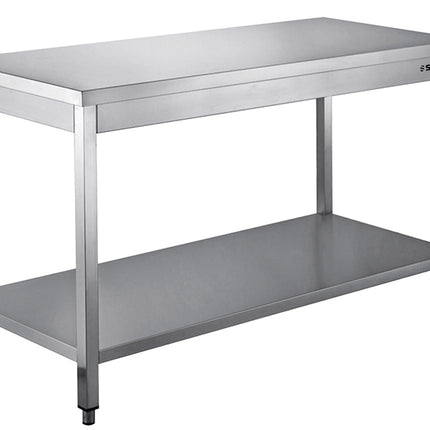 SARO Edelstahltisch zerl. Unterblatt - B 2000 x T 700 mm - Salmgastro Onlineshop-456-7030-Saro-4017337049059