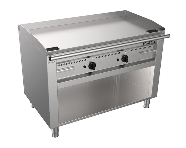 SARO Gas-Teppanyakigrill offenem Unterbau Modell TEB2/120 G - Salmgastro Onlineshop-423-3100-Saro-4017337036165