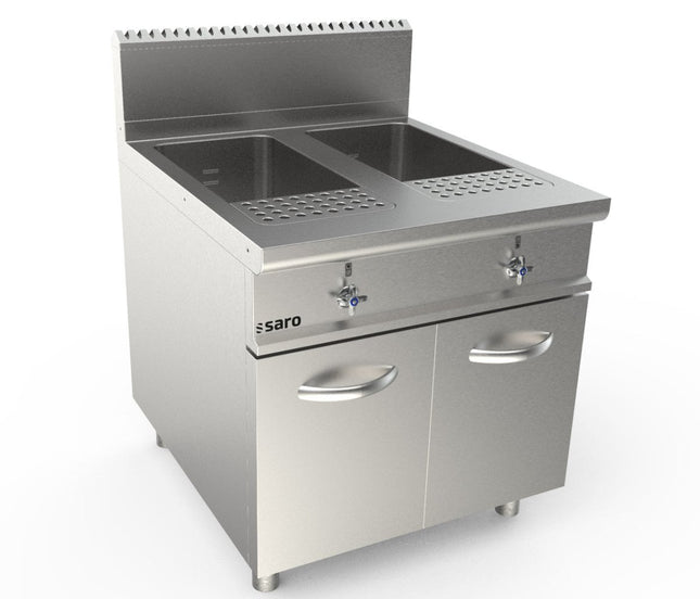 SARO Gasnudelkocher 2 x 40L Modell LQ / CPG2V80 - Salmgastro Onlineshop-423-8405-Saro-4017337062959