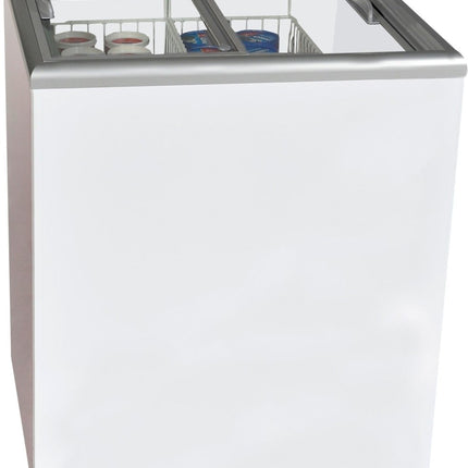 SARO-Gewerbetiefkühltruhe mit Glas-Schiebedeckel Modell NOVA 22 - Salmgastro Onlineshop-481-1025-Saro-4017337065226