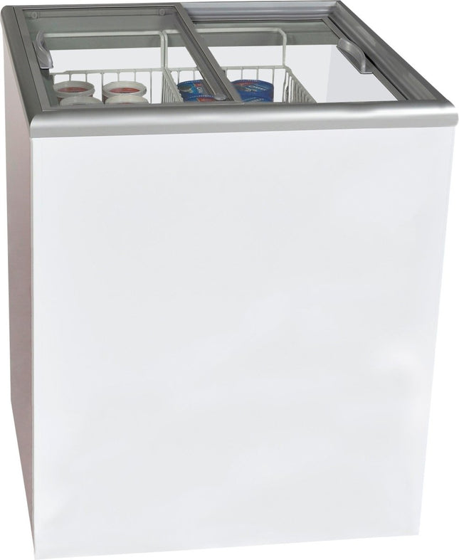 SARO-Gewerbetiefkühltruhe mit Glas-Schiebedeckel Modell NOVA 22 - Salmgastro Onlineshop-481-1025-Saro-4017337065226