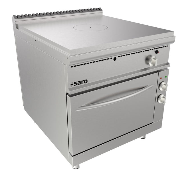 SARO Glühplattenherd + Gasofen Modell LQ / TPG4LO - Salmgastro Onlineshop-423-8105-Saro-4017337062799