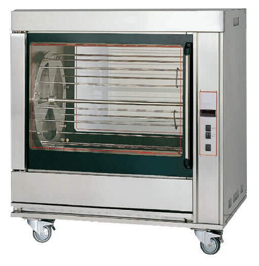 SARO Hähnchen / Drehschwenkgrill Modell BA-7E - Salmgastro Onlineshop-492-1025-Saro-4017337059485