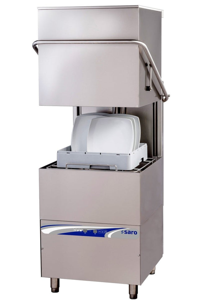 SARO Haubenspülmaschine doppelwandig Modell FRANKFURT - Salmgastro Onlineshop-440-2100-Saro-4017337063468