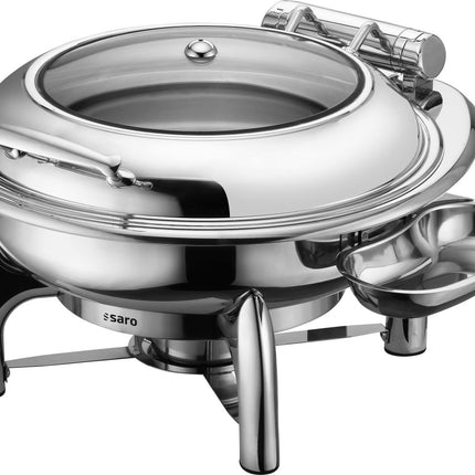SARO Induktion Chafing Dish, rund JESSIE - Salmgastro Onlineshop-213-1210-Saro-4017337038732