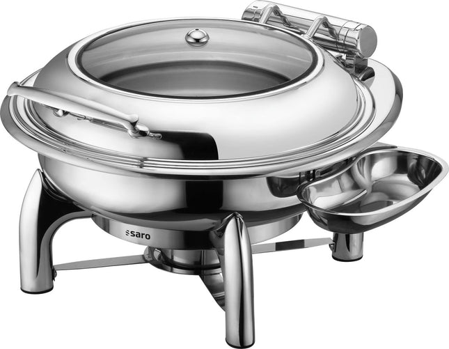 SARO Induktion Chafing Dish, rund JESSIE - Salmgastro Onlineshop-213-1210-Saro-4017337038732