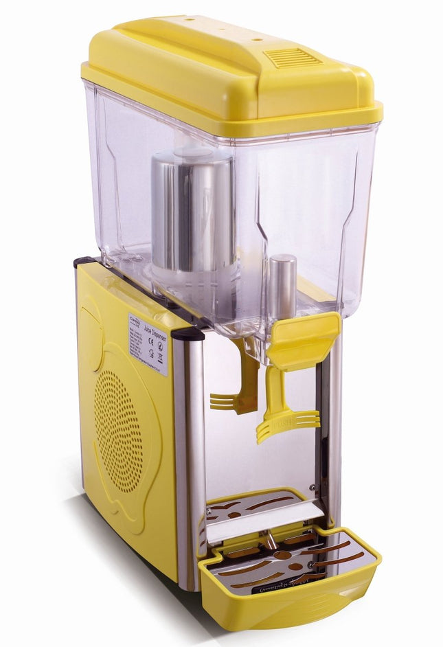 SARO Kaltgetränke-Dispenser Modell COROLLA 1G - gelb - Salmgastro Onlineshop-398-1004-Saro-4017337398058