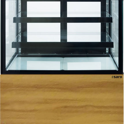 SARO Kuchenvitrine mit Holzdekor, 300 Liter, Modell MAXIME - Salmgastro Onlineshop-330-1106-Saro-4017337047550