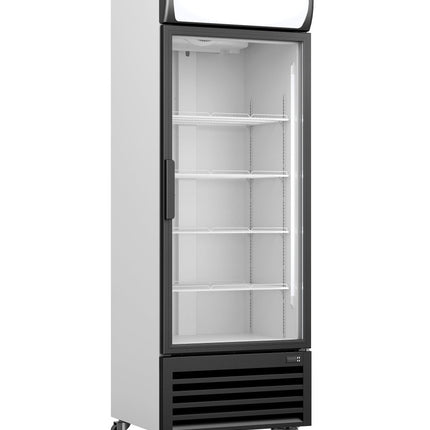 SARO Kühlschrank, Glastür + Werbetafel, GTK 370 - Salmgastro Onlineshop-453-1004-Saro-4017337067015