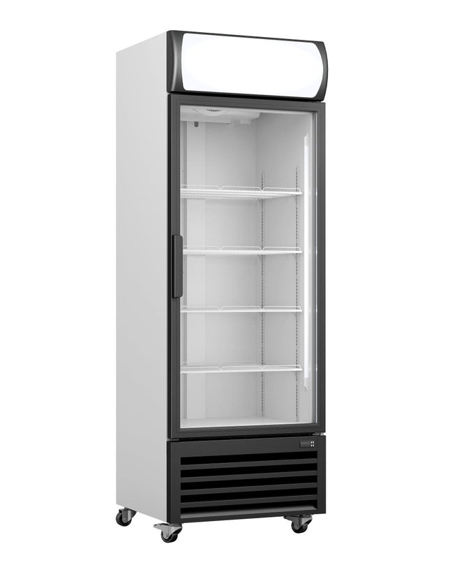 SARO Kühlschrank, Glastür + Werbetafel, GTK 370 - Salmgastro Onlineshop-453-1004-Saro-4017337067015