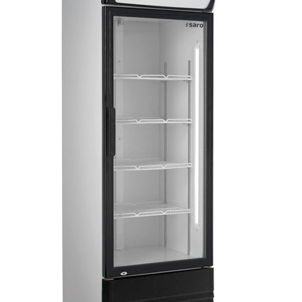 SARO Kühlschrank mit Glastür und Werbetafel, Modell GTK 460 - Salmgastro Onlineshop-453-1006-Saro-4017337049158