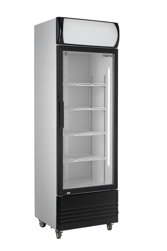 SARO Kühlschrank mit Glastür und Werbetafel, Modell GTK 460 - Salmgastro Onlineshop-453-1006-Saro-4017337049158