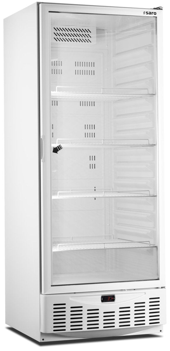 SARO Kühlschrank mit Glastür - weiß, Modell MM5 PV - Salmgastro Onlineshop-486-4035-Saro-4017337058686