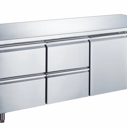 SARO Kühltisch mit 1 Tür und 2x 2er Schubladenset, Modell EGN 3140 TN - Salmgastro Onlineshop-465-4015-Saro-4017337050970