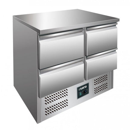SARO Kühltisch mit Schubladen, Modell VIVIA S901 S/S TOP 4x 1/2 GN - Salmgastro Onlineshop-323-1009-Saro-4017337323425