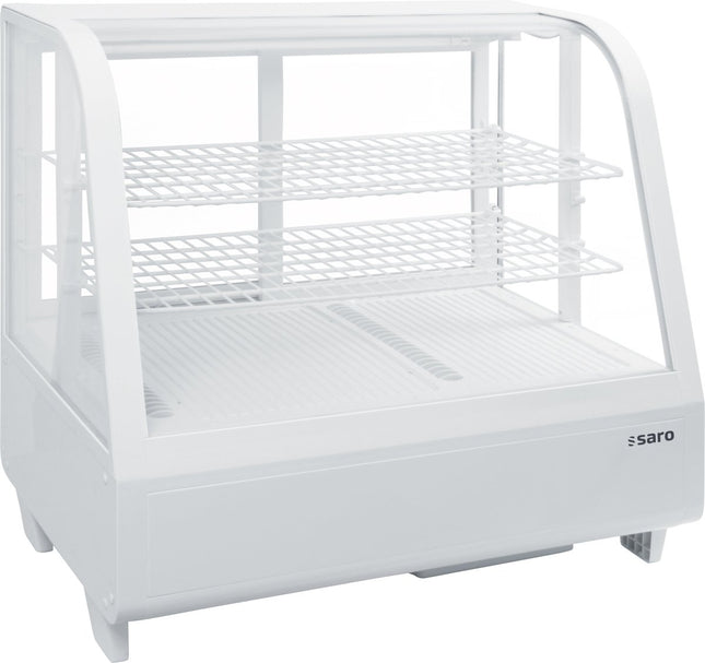 SARO Kühlvitrine 100 Liter, Modell KATRIN weiß - Salmgastro Onlineshop-330-1031-Saro-4017337330072