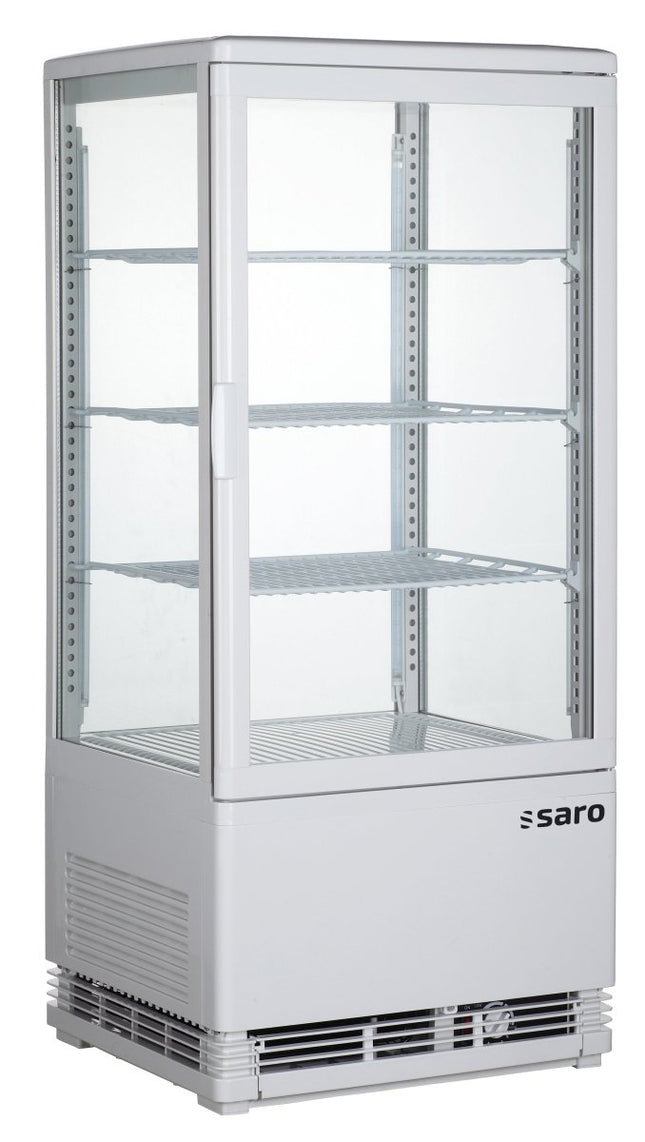 SARO Kühlvitrine Modell SC 80 weiß - Salmgastro Onlineshop-330-1007-Saro-4017337047956