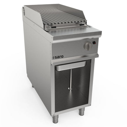 SARO Lavasteingrill 400mm Standmodell LQ / BS1BA - Salmgastro Onlineshop-423-8810-Saro-4017337063239