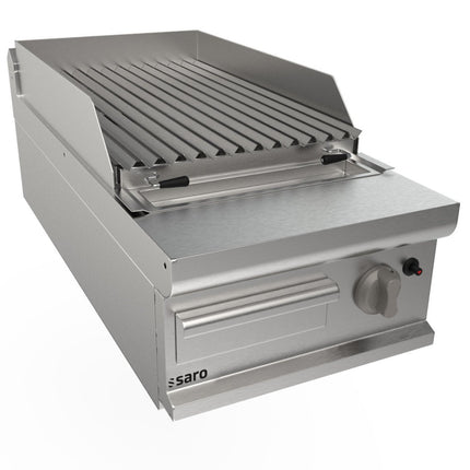 SARO Lavasteingrill 400mm Tischmodell LQ / BS1BB - Salmgastro Onlineshop-423-8800-Saro-4017337063215