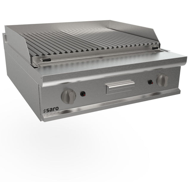 SARO Lavasteingrill 800mm Tischmodell LQ / BS2BB - Salmgastro Onlineshop-423-8805-Saro-4017337063222