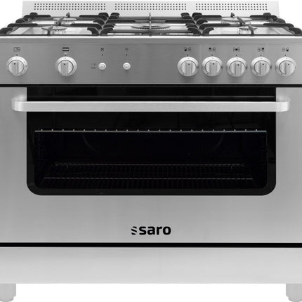SARO Multifunktionsherd Gas/Gas Modell TS95C71X - Salmgastro Onlineshop-331-1165-Saro-4017337033331