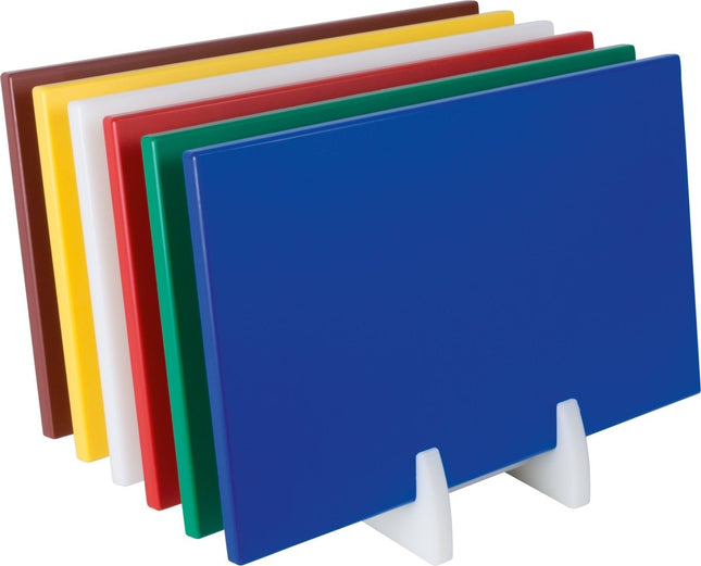SARO Polyethylen-Schneidebrett Anti-Rutsch Füße braun - Salmgastro Onlineshop-387-1010-Saro-4017337387038