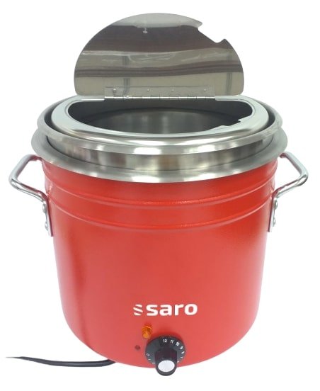 SARO Retro Suppenkessel rot - Salmgastro Onlineshop-175-2200-Saro-4017337057429