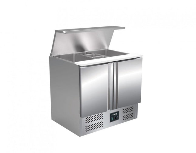 SARO Saladette mit 2 Türen, Modell BALDUR S 900 - Salmgastro Onlineshop-323-1000-Saro-4017337323005