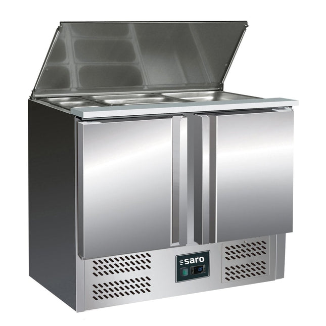 SARO Saladette mit 2 Türen, Modell BALDUR S 902 - Salmgastro Onlineshop-323-1002-Saro-4017337323241