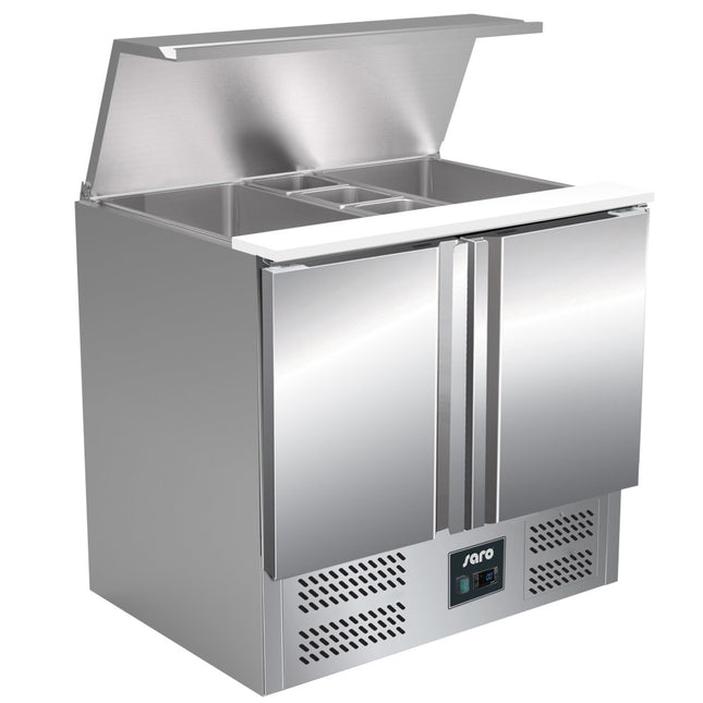 Saro Saladette mit 2 Türen, Modell S 900 E - Salmgastro Onlineshop-323-10078-Saro-4017337324583