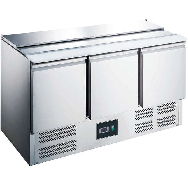 SARO Saladette mit 3 Türen, Modell ES 903 - Salmgastro Onlineshop-465-1005-Saro-4017337050710