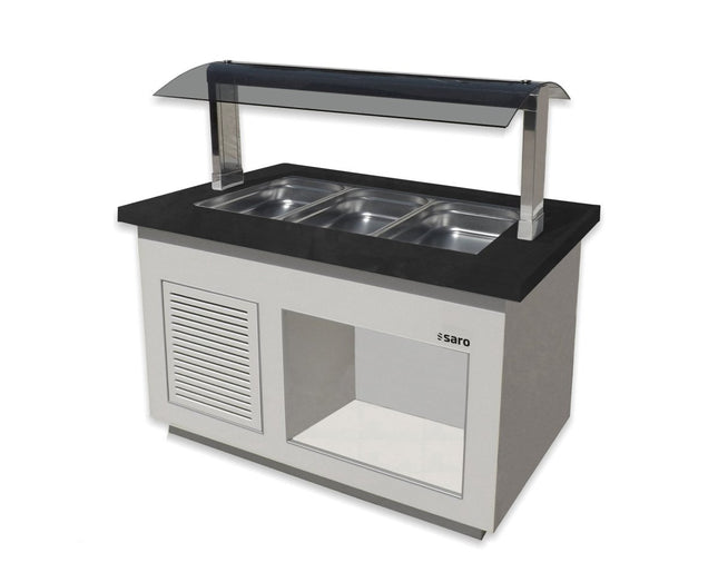 SARO Salatbar für 3x 1/3 GN, Modell PREMIUM LINE SB-K130 weiß - Salmgastro Onlineshop-366-2000-Saro-4017337366002