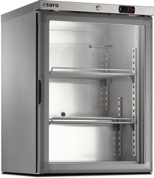 SARO Tiefkühlschrank mit Glastür, Modell ACE 150 CS A PV - Salmgastro Onlineshop-486-3005-Saro-4017337058501