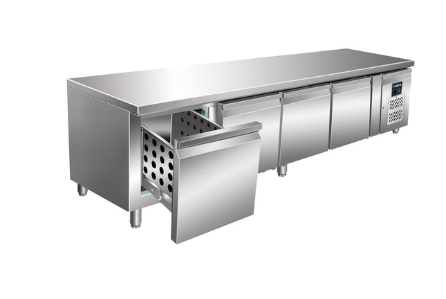 SARO Unterbaukühltisch mit 4 Schubladen, Modell UGN 4100 TN-4S - Salmgastro Onlineshop-323-3117-Saro-4017337045051