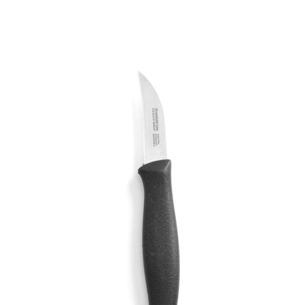 Schälmesser, HENDI, gebogenes Modell, Schwarz, (L)165mm - Salmgastro Onlineshop-841129-Hendi-8711369841129