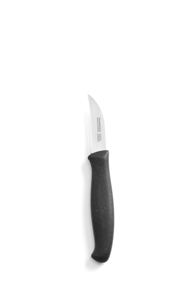 Schälmesser, HENDI, gebogenes Modell, Schwarz, (L)165mm - Salmgastro Onlineshop-841129-Hendi-8711369841129