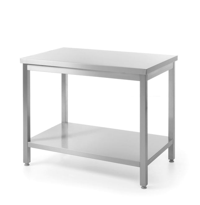 Schwerlast-Arbeitstisch, HENDI, Kitchen Line, 1000x600x(H)850mm - Salmgastro Onlineshop-811511-Hendi-8711369811511