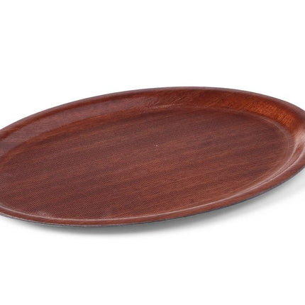 Serviertablett Woodform, HENDI, Mahagoni, 230x160mm - Salmgastro Onlineshop-507964-Hendi-8711369507964