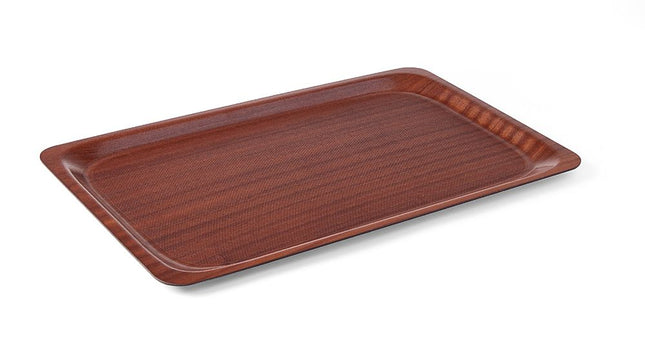 Serviertablett Woodform, HENDI, Mahagoni, 330x430mm - Salmgastro Onlineshop-507469-Hendi-8711369507469