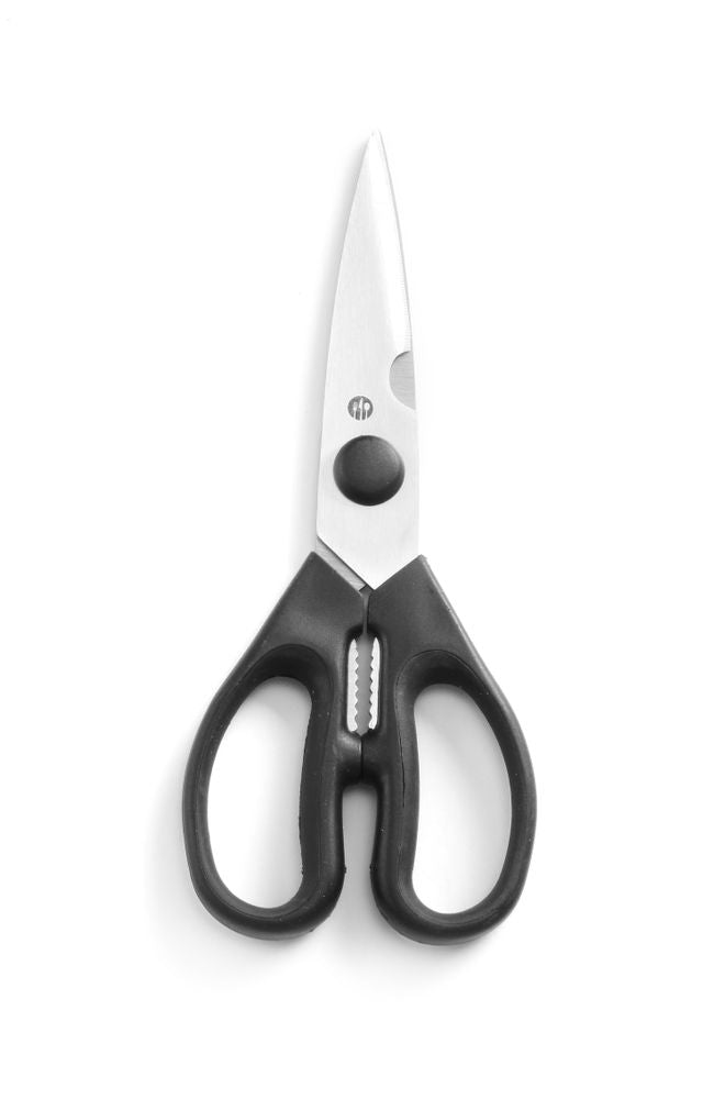 Softgrip-Küchenschere, HENDI, Schwarz, (L)200mm - Salmgastro Onlineshop-856307-Hendi-8711369856307