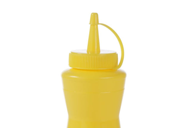 Spenderflasche Easy Squeeze, HENDI, 0,2L, Gelb, ø60x(H)170mm - Salmgastro Onlineshop-558300-Hendi-8711369558300