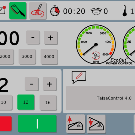 Talsa K55sb Suprem Standkutter 400V 55L - Salmgastro Onlineshop-TalsaK55sb-Talsa-