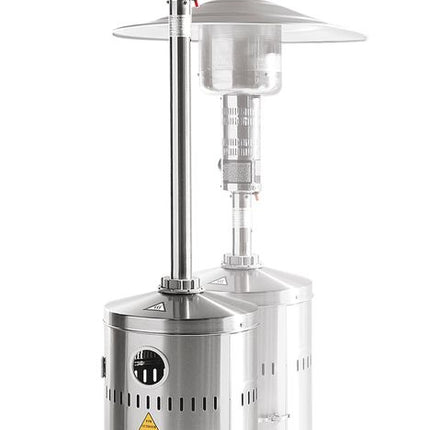 Terrassenheizer mit Rollen - höhenverstellbar, HENDI, 12,5kW, ø770x(H)2200mm - Salmgastro Onlineshop-272701-Hendi-8711369272701