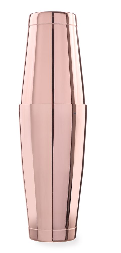 Tin-on-Tin Boston Shaker, Bar up, 0,8L, Kupfer, ø90mm - Salmgastro Onlineshop-593318-Hendi-8711369593318