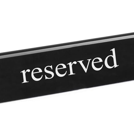 Tischschild Reserviert, HENDI, reserved, 130x30x(H)38mm - Salmgastro Onlineshop-663462-Hendi-8711369663462