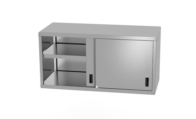 Wandschrank mit Schiebetüren - geschweißt, Tiefe 300 mm, HENDI, Profi Line, 1000x300x(H)600mm - Salmgastro Onlineshop-811207-Hendi-8711369811207