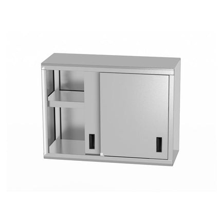 Wandschrank mit Schiebetüren - geschweißt, Tiefe 300 mm, HENDI, Profi Line, 800x300x(H)600mm - Salmgastro Onlineshop-814154-Hendi-8711369814154